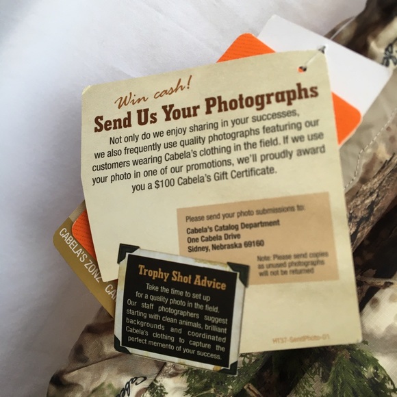 NWT XL Cabela’s Camouflage Camo Hunting Fishing Outdoors Men’s Pants - Picture 6 of 16